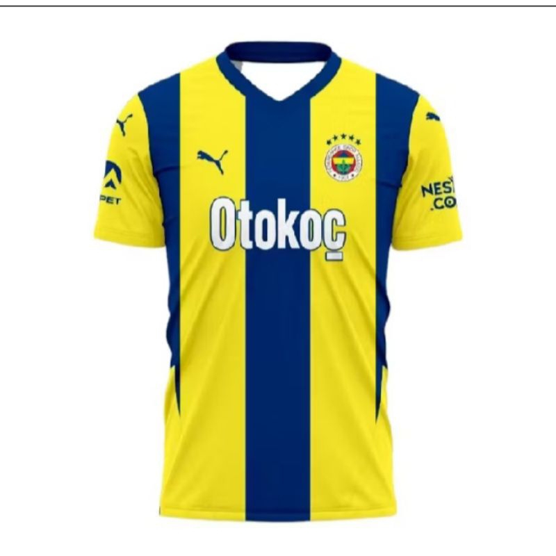 JERSEY TERBARU FENERBAHCE 2024/2025 GRATIS NAMA, DAN NOMOR