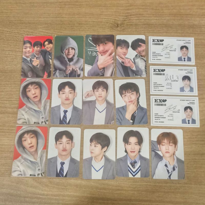 PC PHOTOCARD EXO SEASON GREETING 2024 SEHUN XIUMIN BAEKHYUN CHANYEOL SUHO CHEN (OFFICIAL) 1