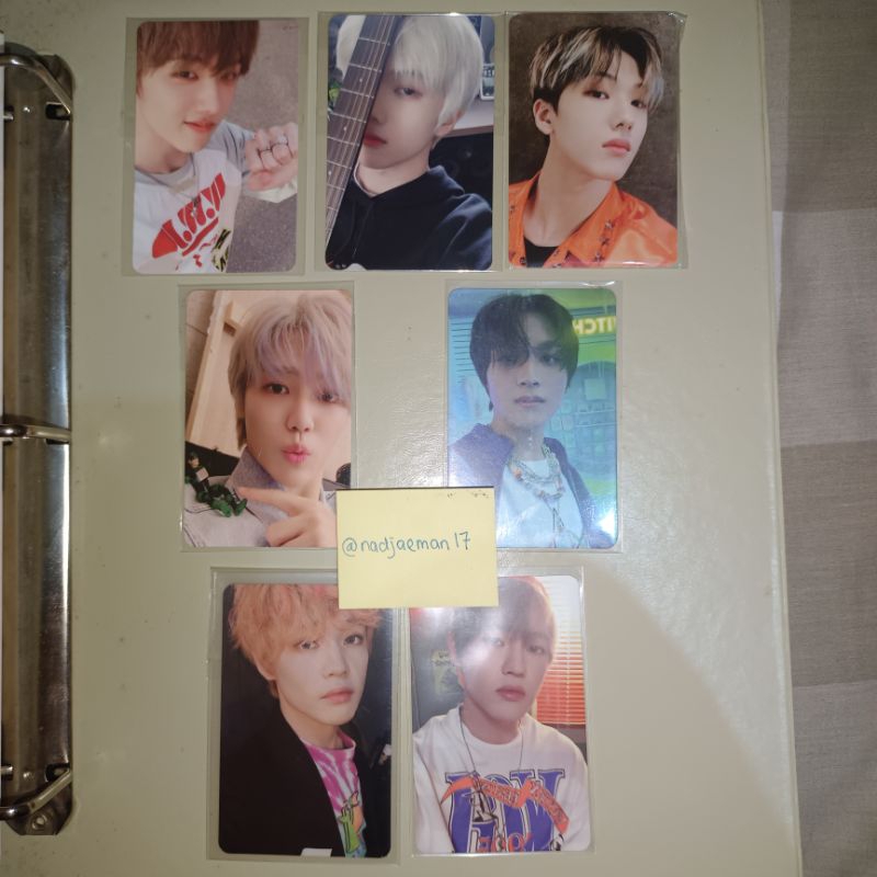 SALE PC PHOTOCARD OFFICIAL NCT DREAM JISUNG JAEMIN HAECHAN CHENLE BEATBOX RELOAD WE BOOM GLITCH MODE