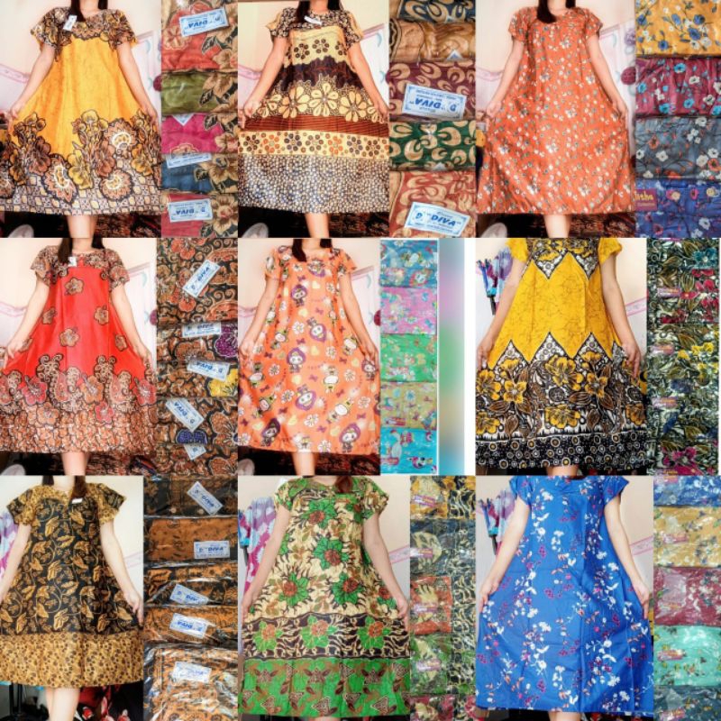Daster Payung jumbo paket hemat dapat 4 rayon premium