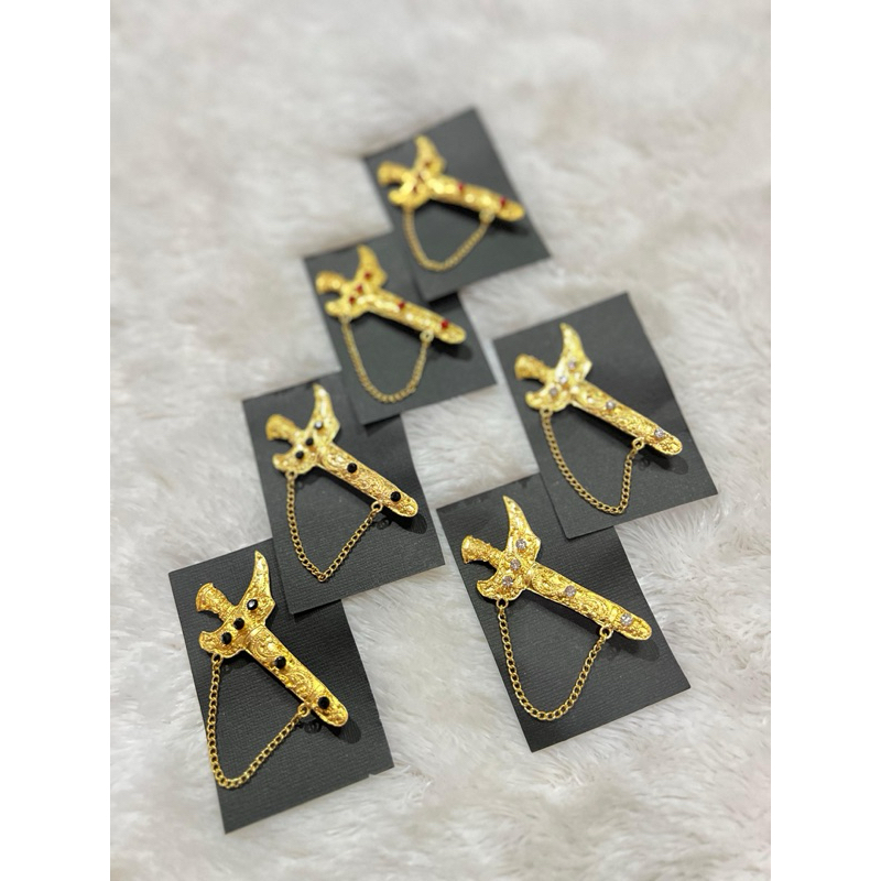 bros pin barong dan keris bali