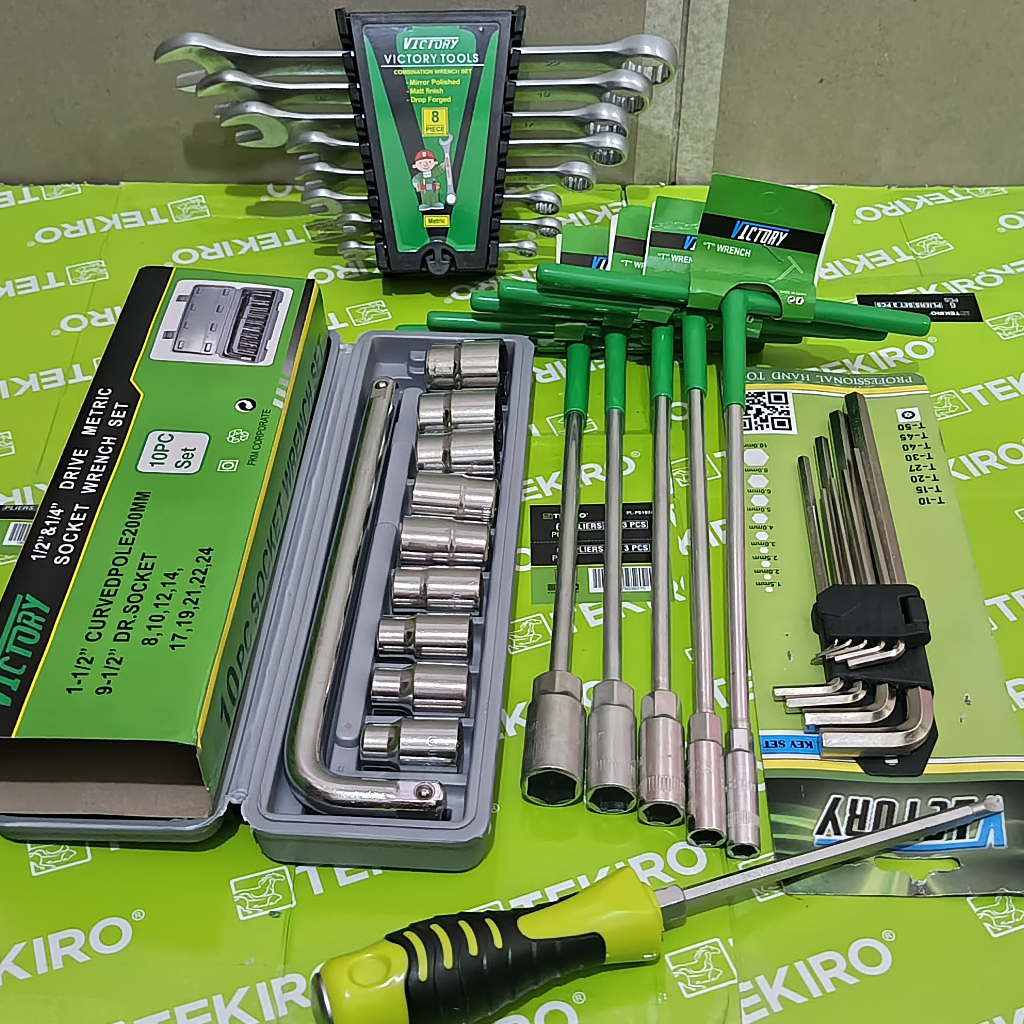 Promo Paket Lengkap Murah / Alat Kunci Motor / Alat Bengkel / Kunci Pas / Sok Shock / Tools Set