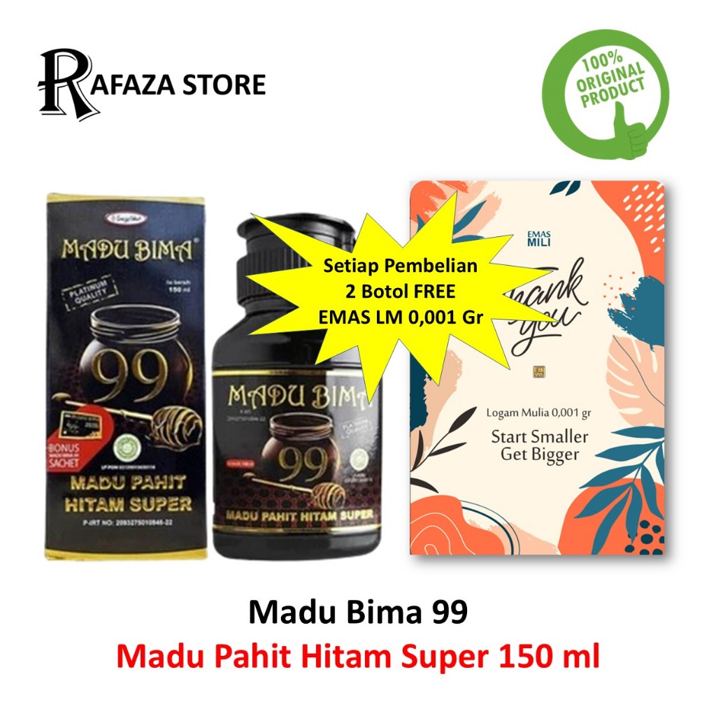 

Madu Bima 99 Madu Pahit Hitam Super Untuk Diabetes dan Asam Urat