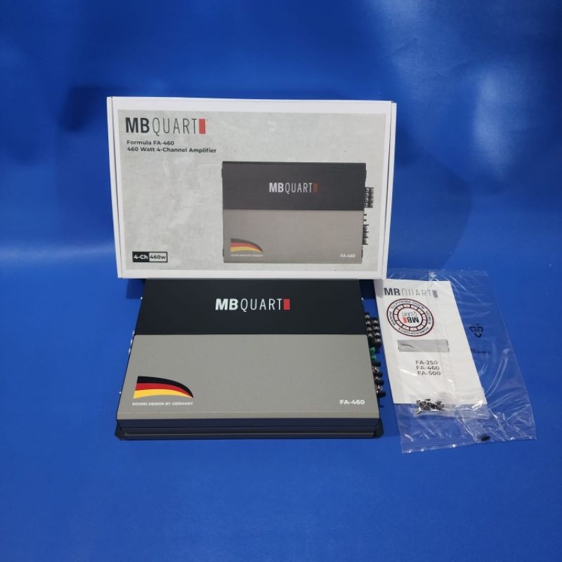 Power mobil 4 channel mb quart fa-460 460 watts by germany