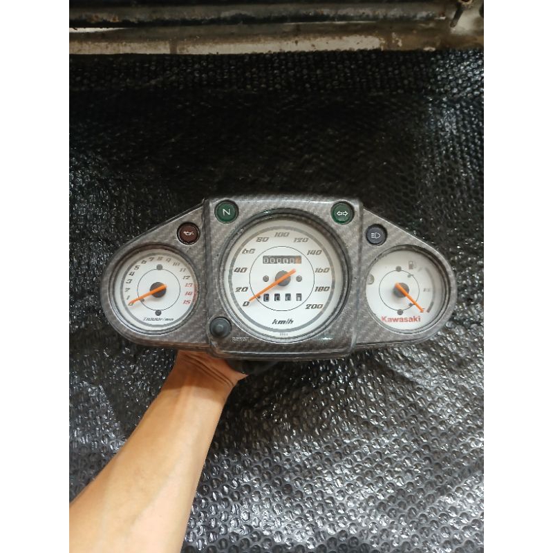 Speedometer odometer Ninja 250 karbu
