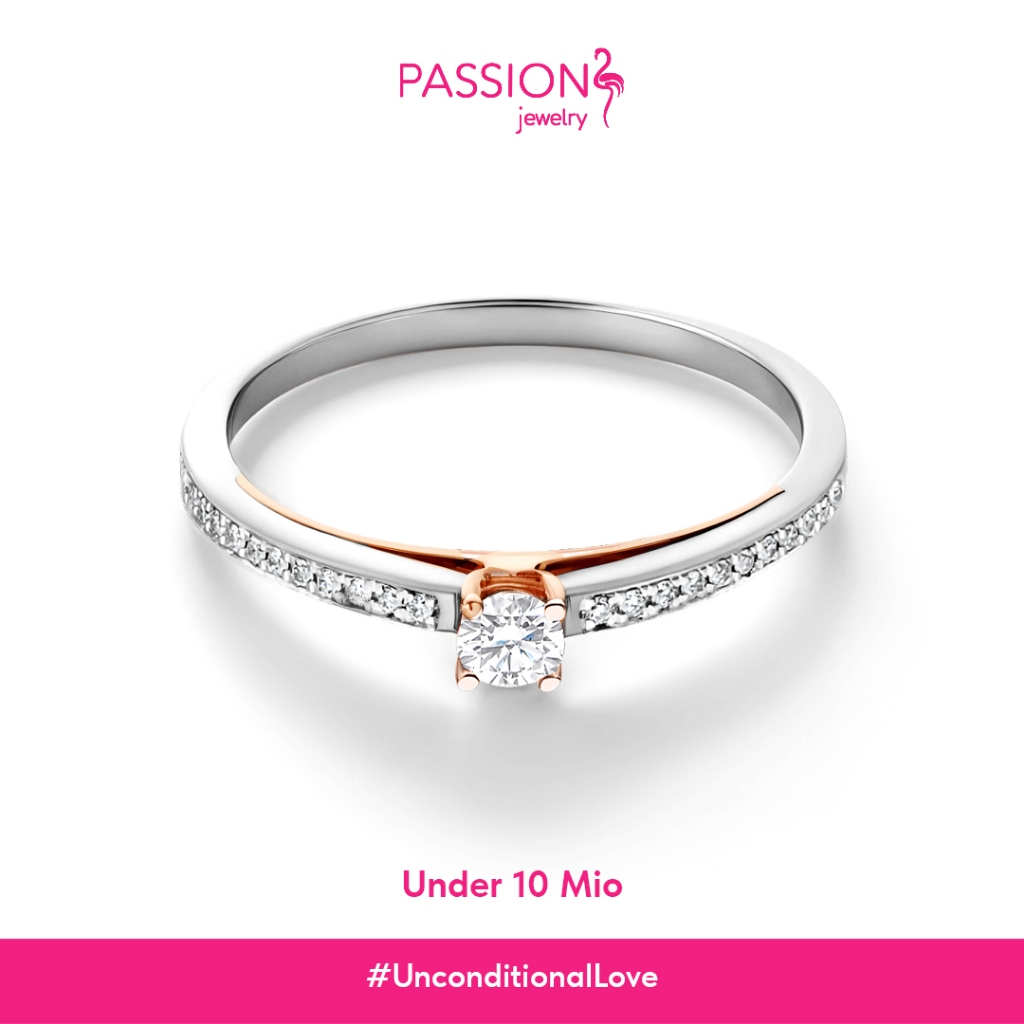 Passion Jewelry Cincin Berlian Wanita - CWF1877