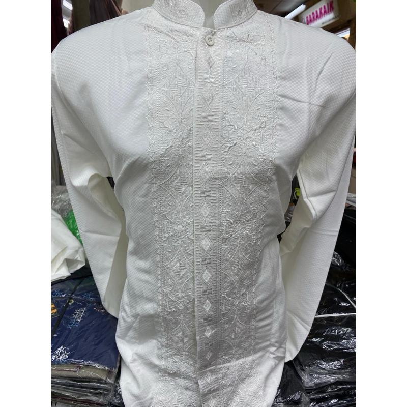 BAJU KOKO SENADA SEMI SUTRA