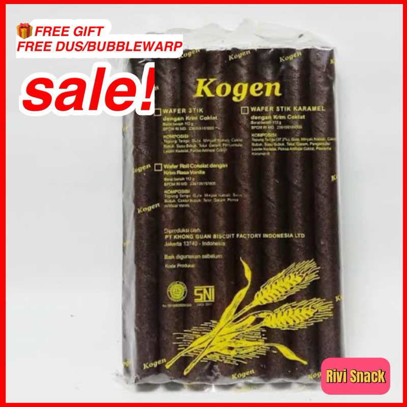 

(PROMO) KOGEN WAFER STIK VANILA 112gr ASTOR LEBARAN KHONG GUAN