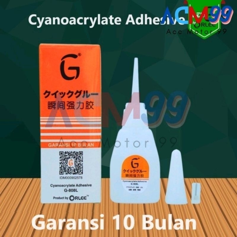 

Lem cair G korea super instan lengket glue logam asli