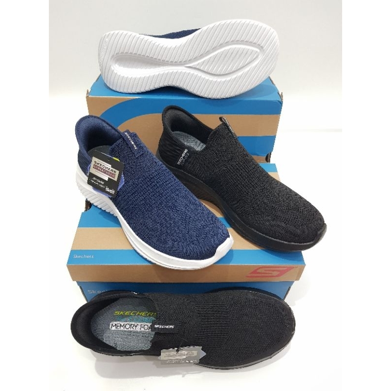 Skechers Pria Slipon Memory Foam