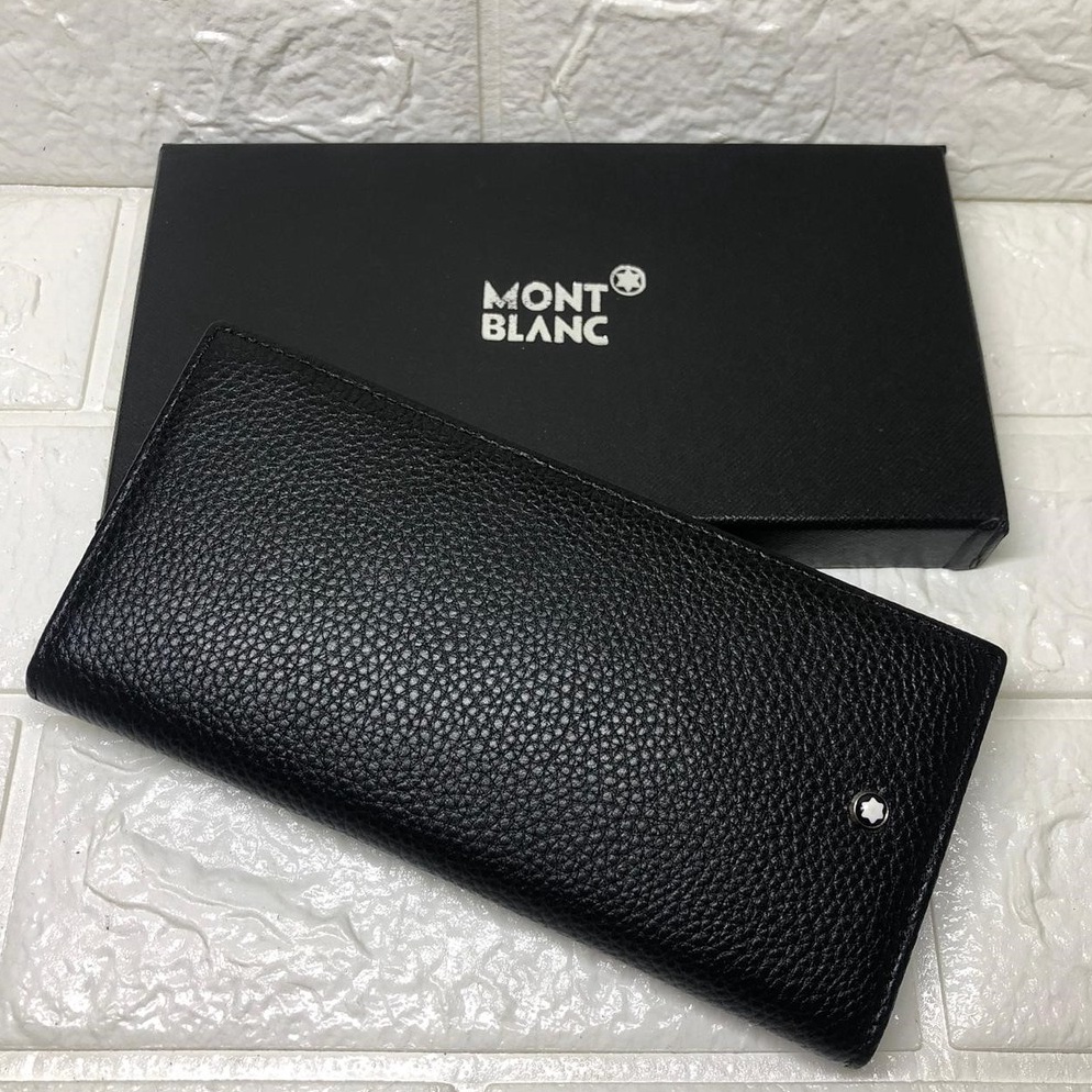 Tren Kekinian DOMPET PANJANG MONT BLANC UNISEX PRIA WANITA  DOMPET KULIT ASLI  DOMPET PANJANG IMPORT