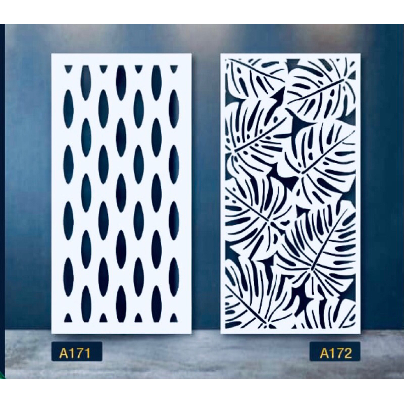 KRAWANGAN PVC BOARD / ORNAMEN PVC FOAM BOARD TEBAL 10MM / ORNAMEN DINDING / DEKORASI HIASAN DINDING