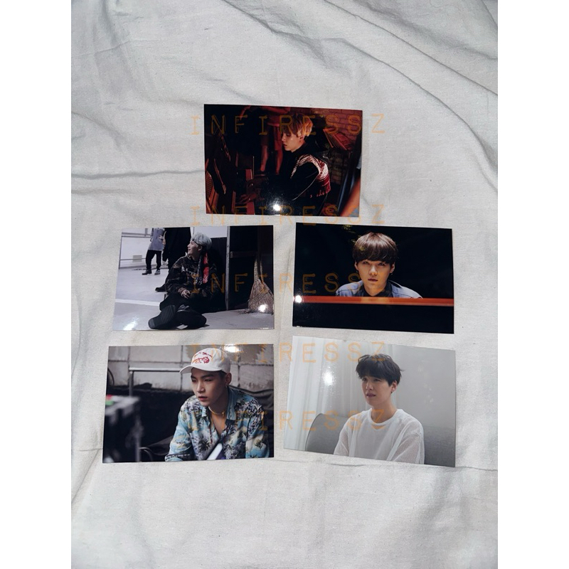 BTS - ONEUL EXHIBITION SUGA LIVE PHOTO SET (RARE)