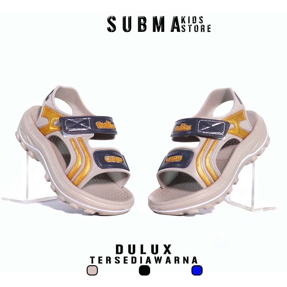 Dulux Sandal Gunung Anak Laki-laki Bahan Karet Tali Belakang