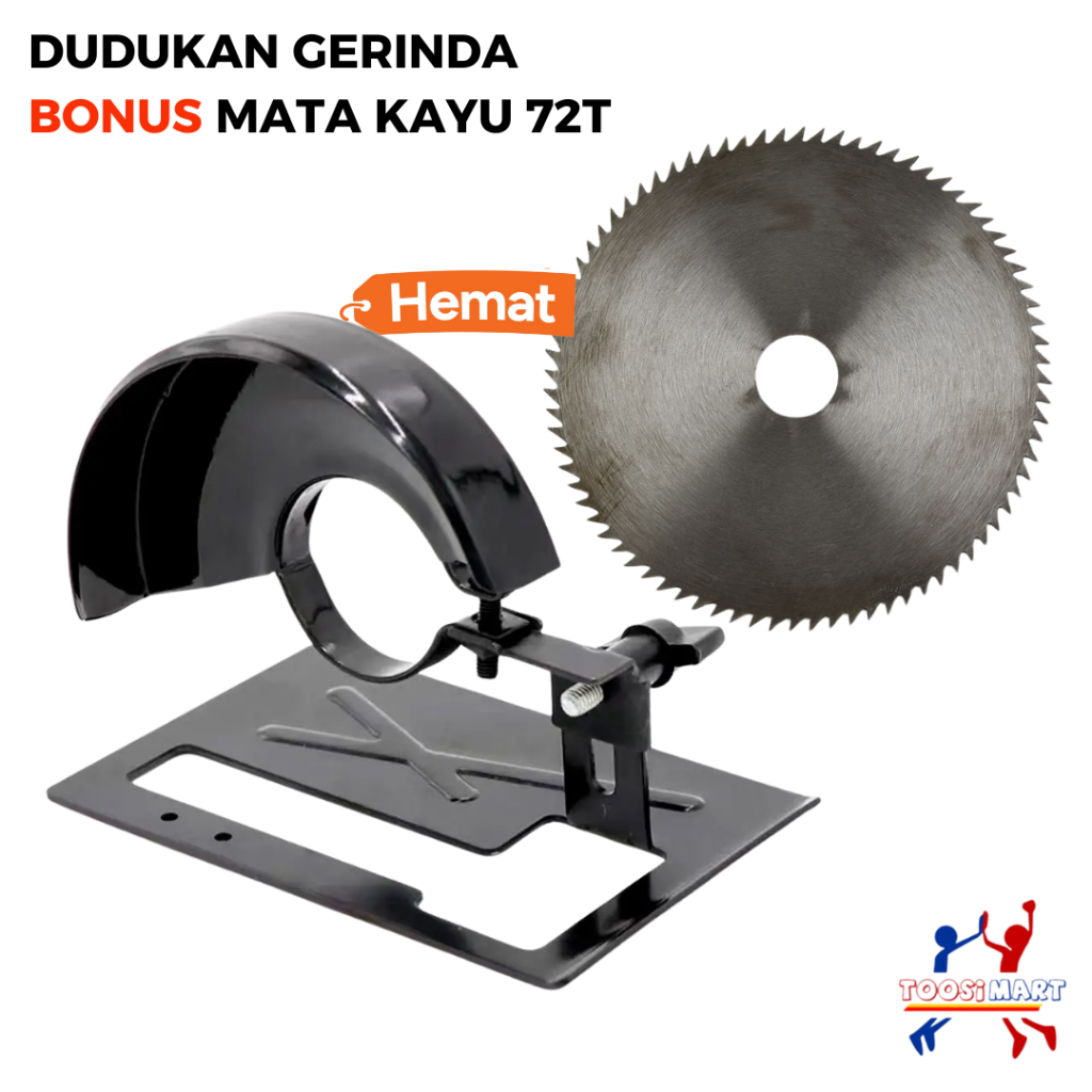 Dudukan Gerinda Tangan Circular Saw BONUS Mata Kayu Grinda