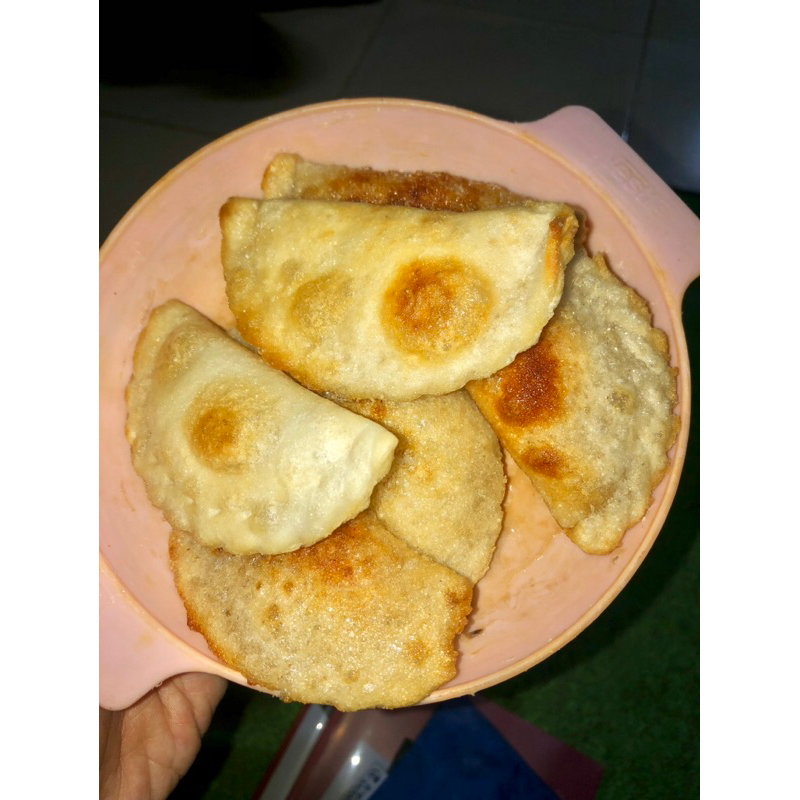 

Cireng ayam suir, keju, baso sosis
