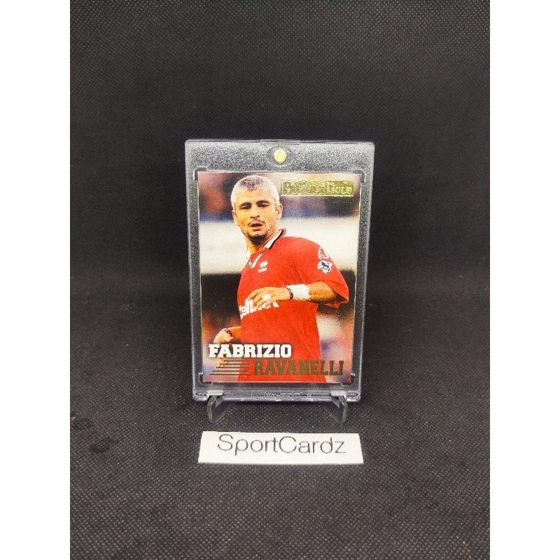 Soccer Card 1996-97 Merlin's Premier Gold Fabrizio Ravanelli Middlesbrough #96 (dpt sleeve)