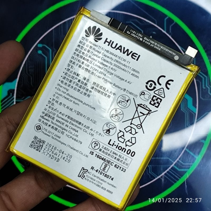 Batre Huawei P9 Leica / P9 Lite / P9 [ Copotan ]Tested✓