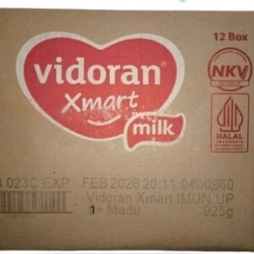 VIDORAN 1+925G VANILA & MADU (KARTON)