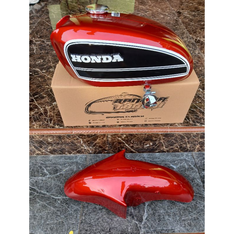 TANGKI CB125 TANGKI CB100 TANGKI PRESS GALVANIS TANGKI SET SLEBOR TANGKI CB MERAH CANDI