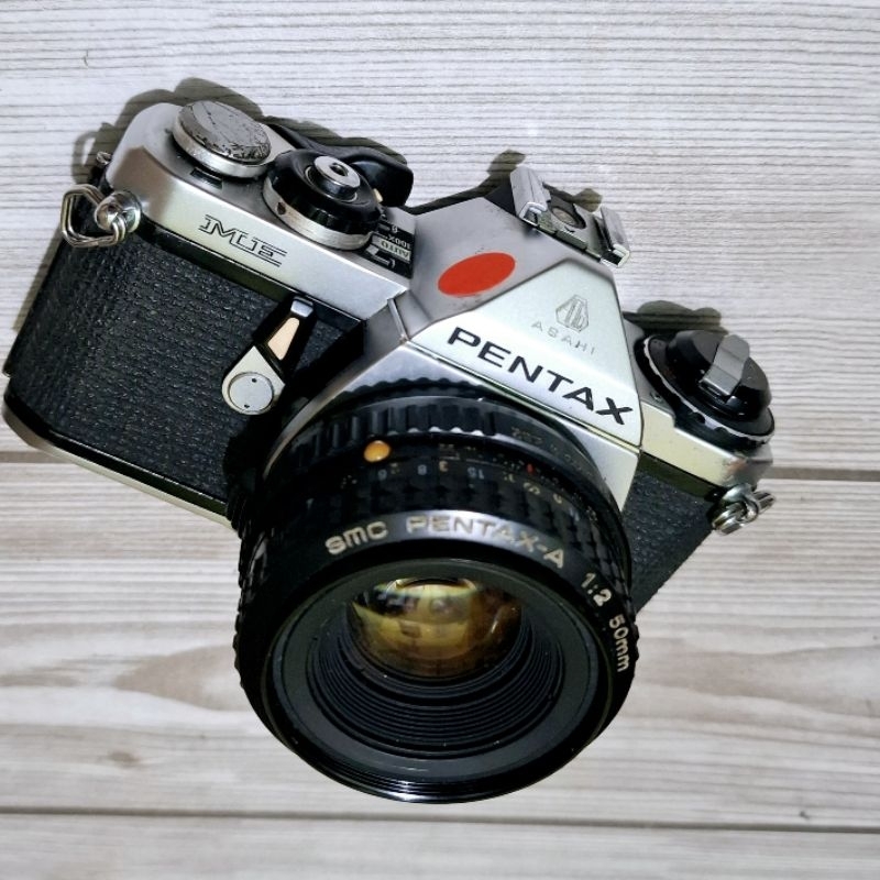 Kamera Analog Pentax Asahi ME kit Lens SMC Pentax-A 50mm