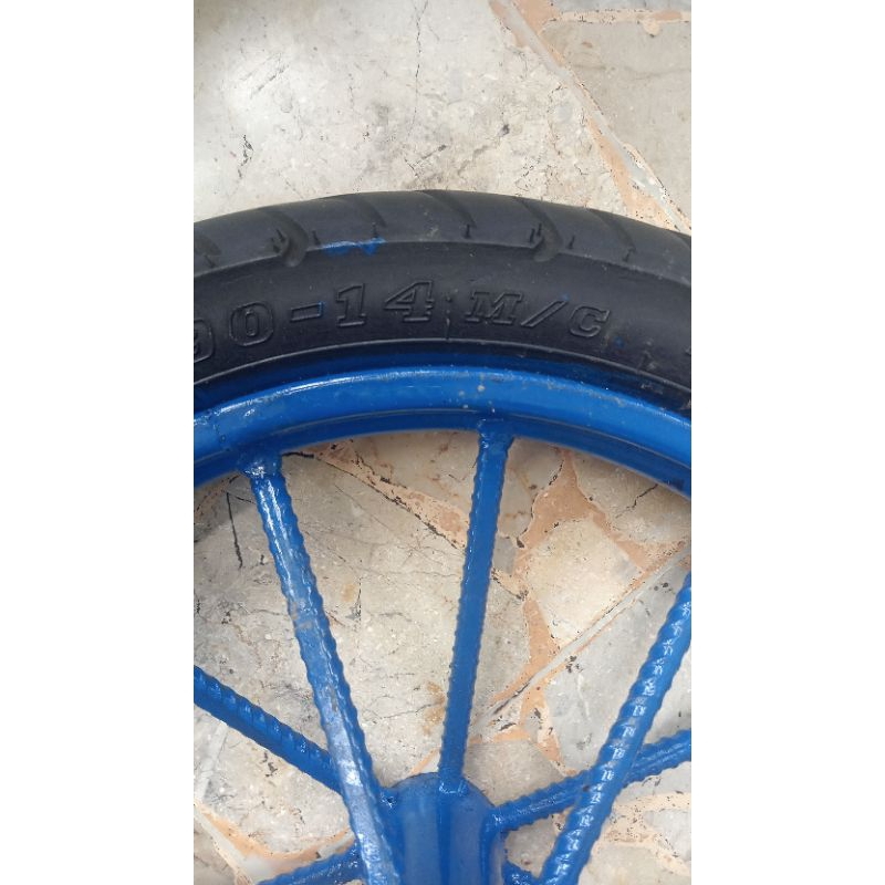 roda gerobak/roda gerobak ring 14