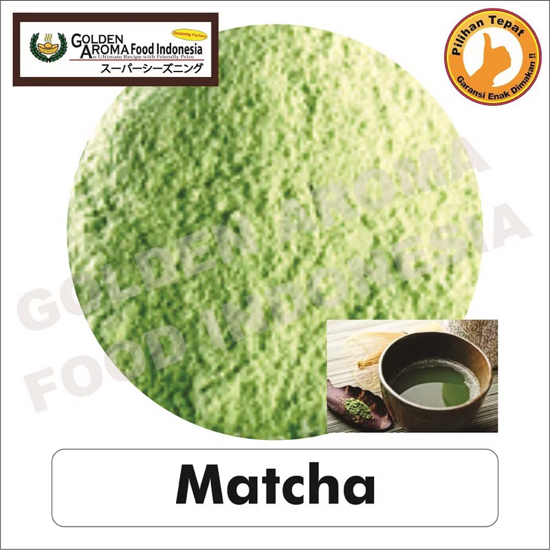 

Bumbu Tabur dan minuman Serbaguna Murah Halal Rasa matcha 1000gr / 1kg