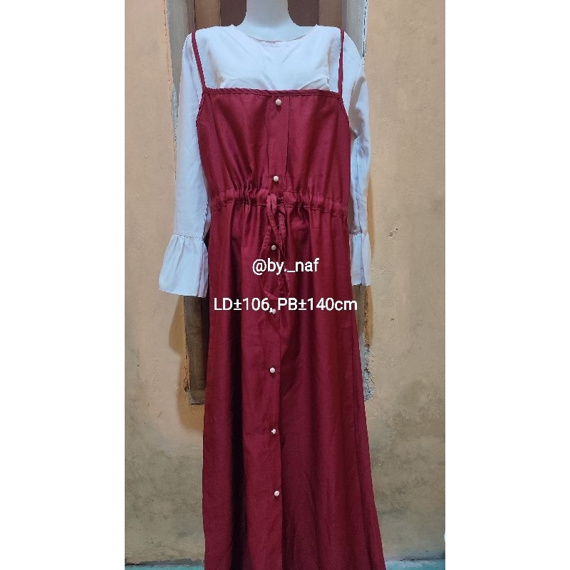 Gamis Abaya Preloved (Gratis Hijab Nonpad)