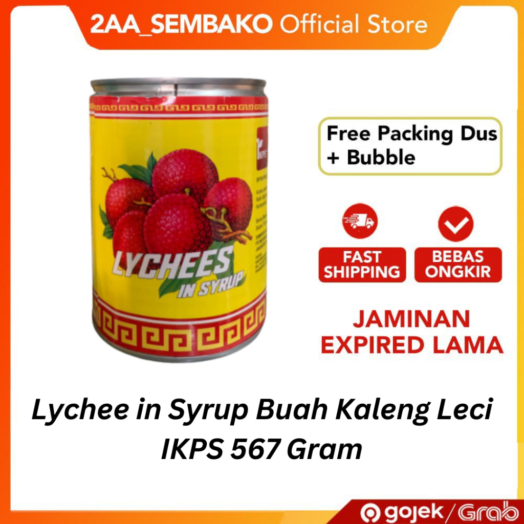 

Lychee in Syrup Buah Kaleng Leci IKPS 567 Gram