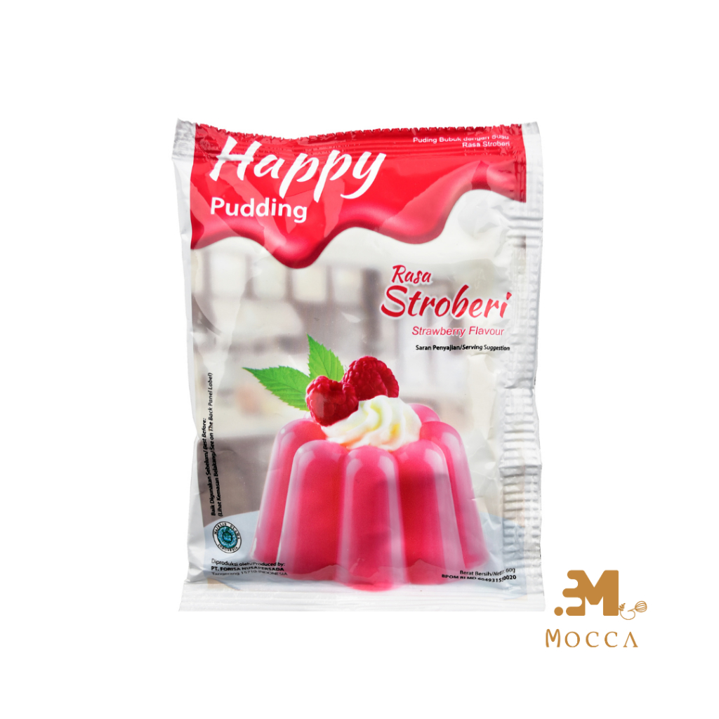 

HAPPY PUDDING POWDER STRAWBERRY 60GR