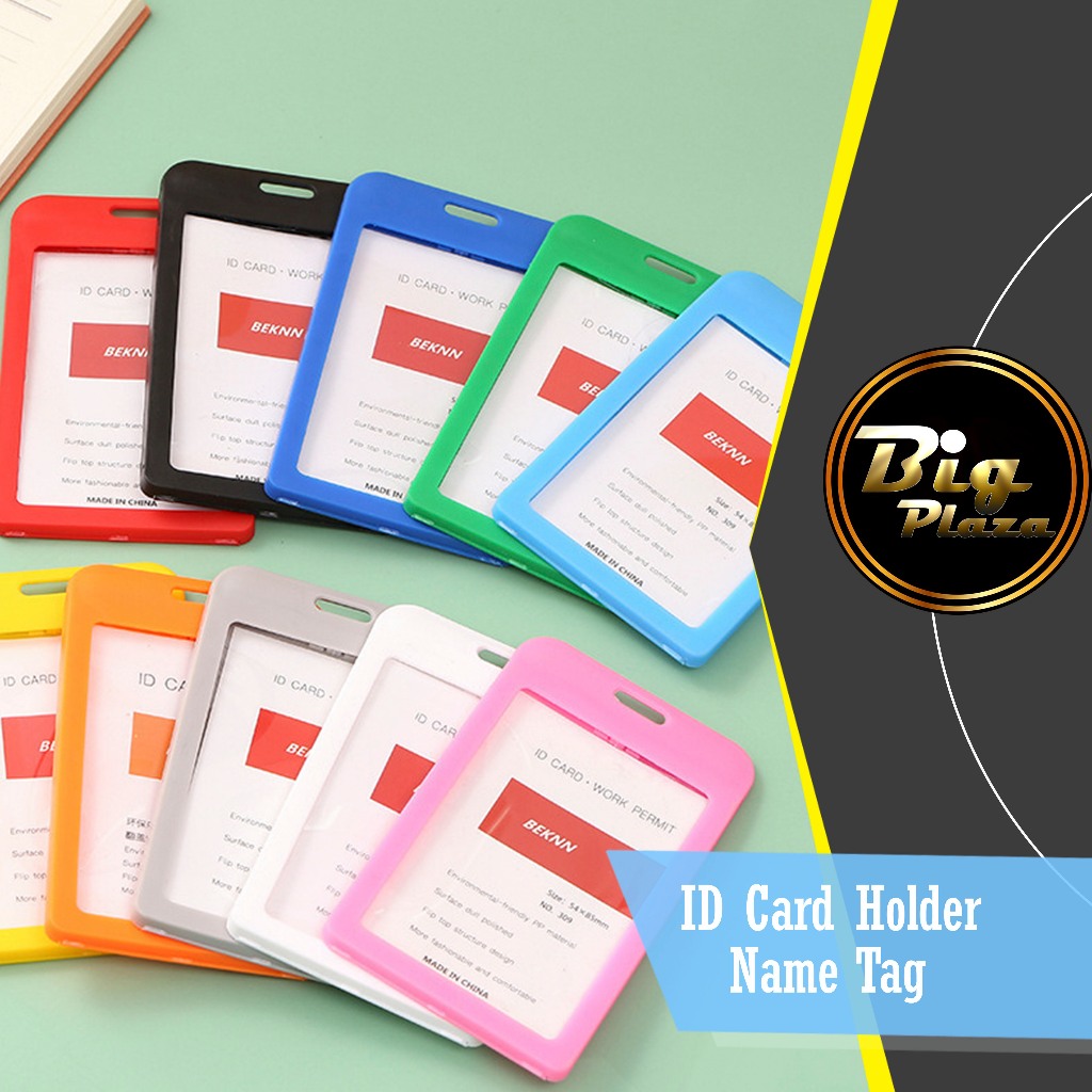 

ID Card Holder Name Tag Holder Gantungan Kartu Pengenal Casing ID Card A150