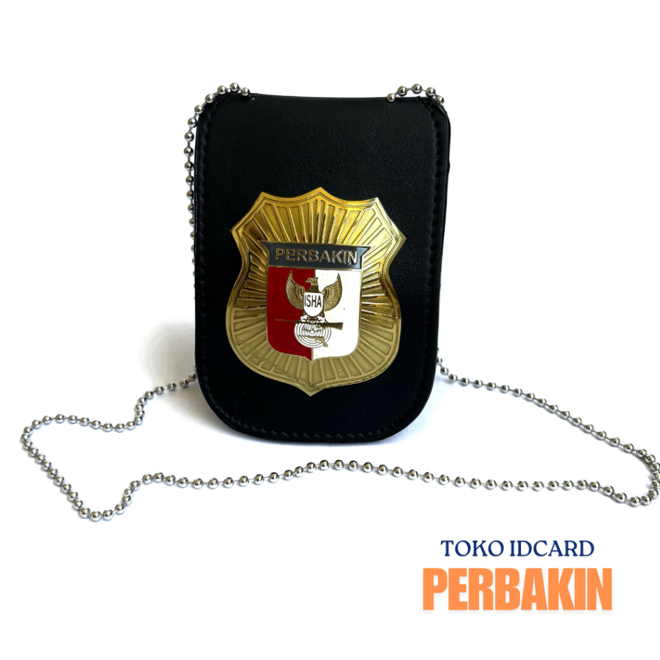 

Dompet Name Tag Id Card Holder Kalung Lencana KTA kewenangan PERBAKIN