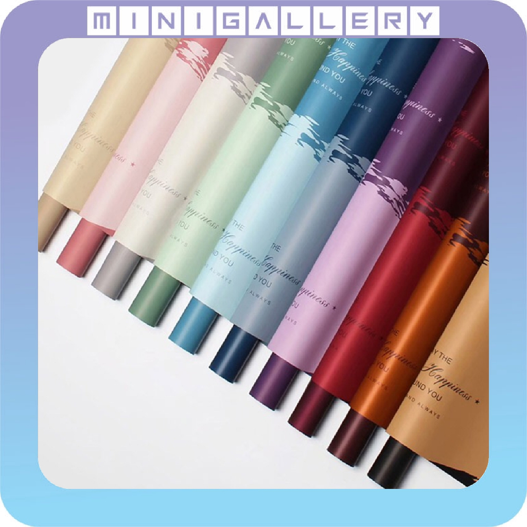 

20 Lembar Kertas Buket Bunga Cellophane Dua Warna Flower Wrapping Paper Bi Color 2 Warna KB6018