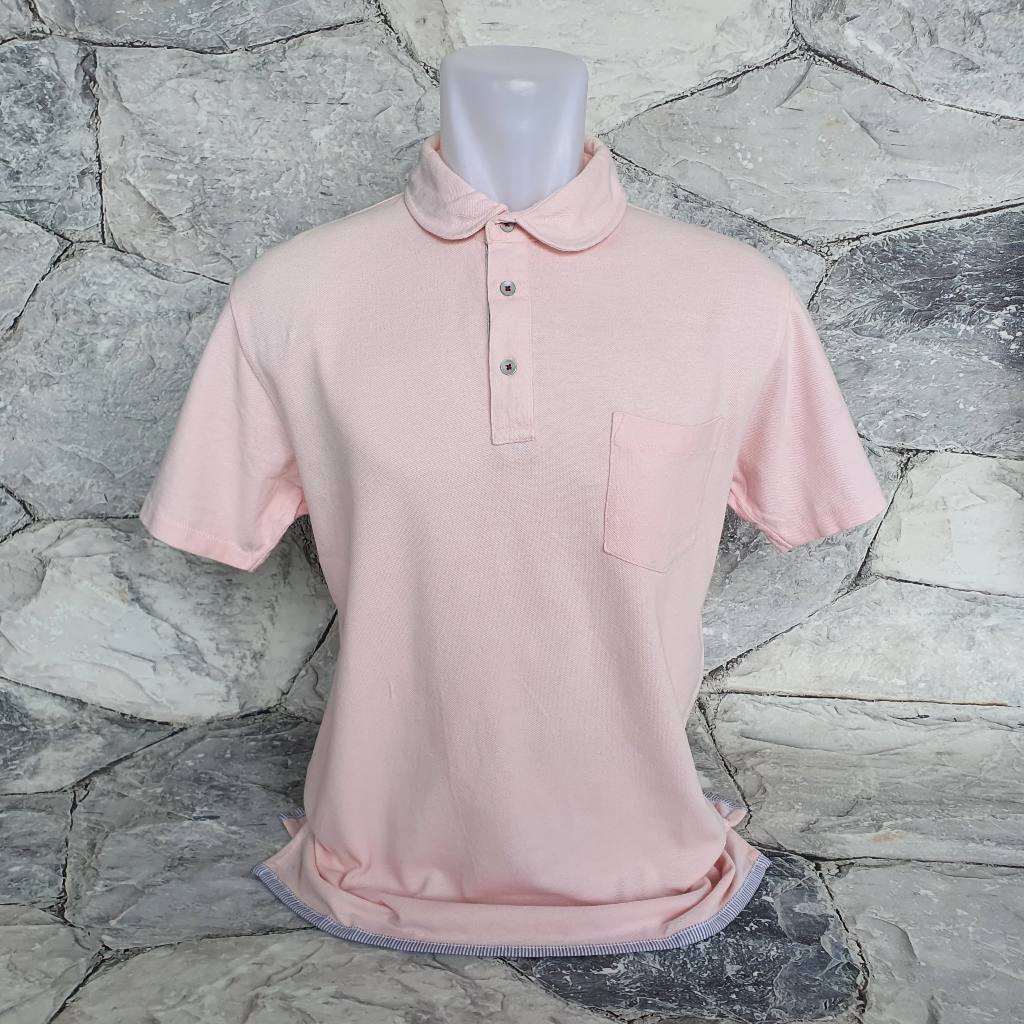 Baju Kaos Polo GLOBAL WORK - Size L / LD 54 cm - Original - Second