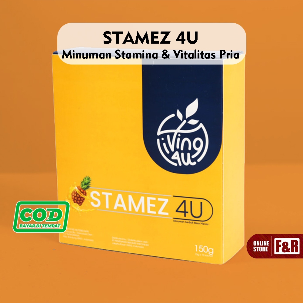 

Minuman Vitalitas Stamez 4U Suplemen Energi Dan Stamina Pria (1 Sachet) Meningkatkan Kekuatan Daya Tahan Kesehatan Pria 150g