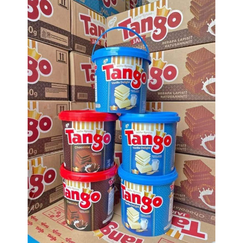 

WAFER TANGO TOPLES 240 GRAM COKELAT VANILLA