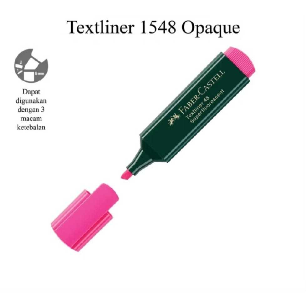 

Texliner Neon Pink Faber Castell 154828 Highlighter 48 Superfluorescent