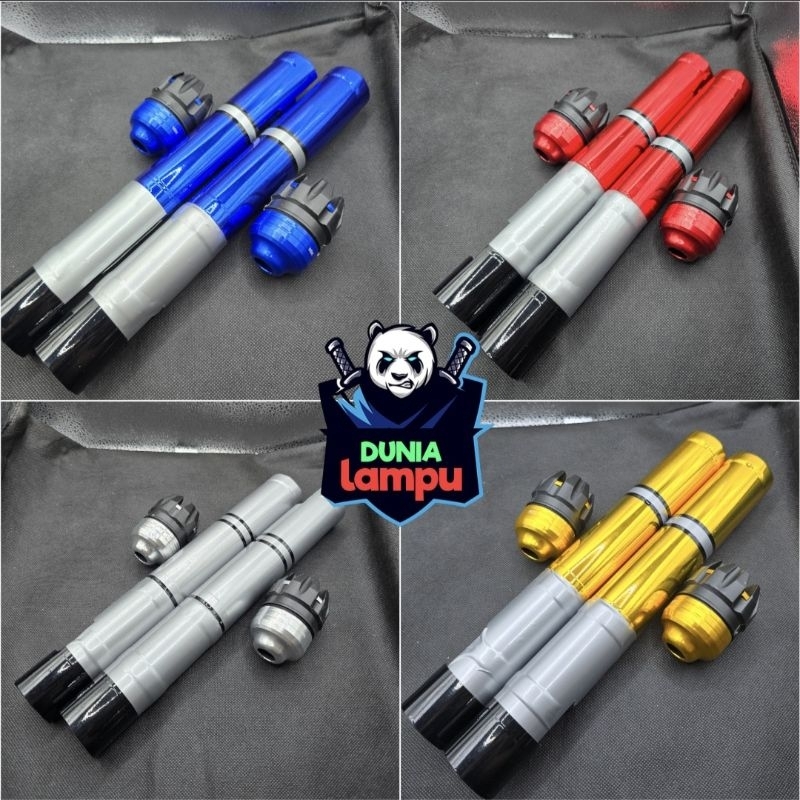 1 SET COVER SHOCK PCX 150/160 DEPAN SARUNG SHOCK PCX VARIASI PCX PLUS JALU AS