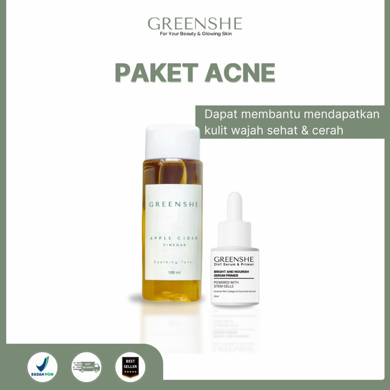 greenshe paket acne
