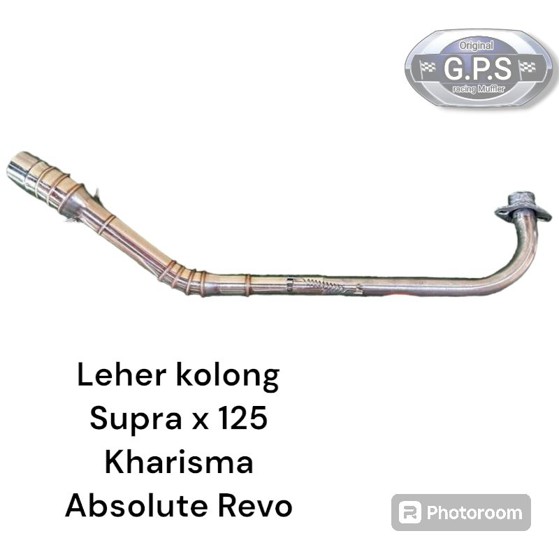 Leheran knalpot kolong Supra x 125 kharisma inlet 50
