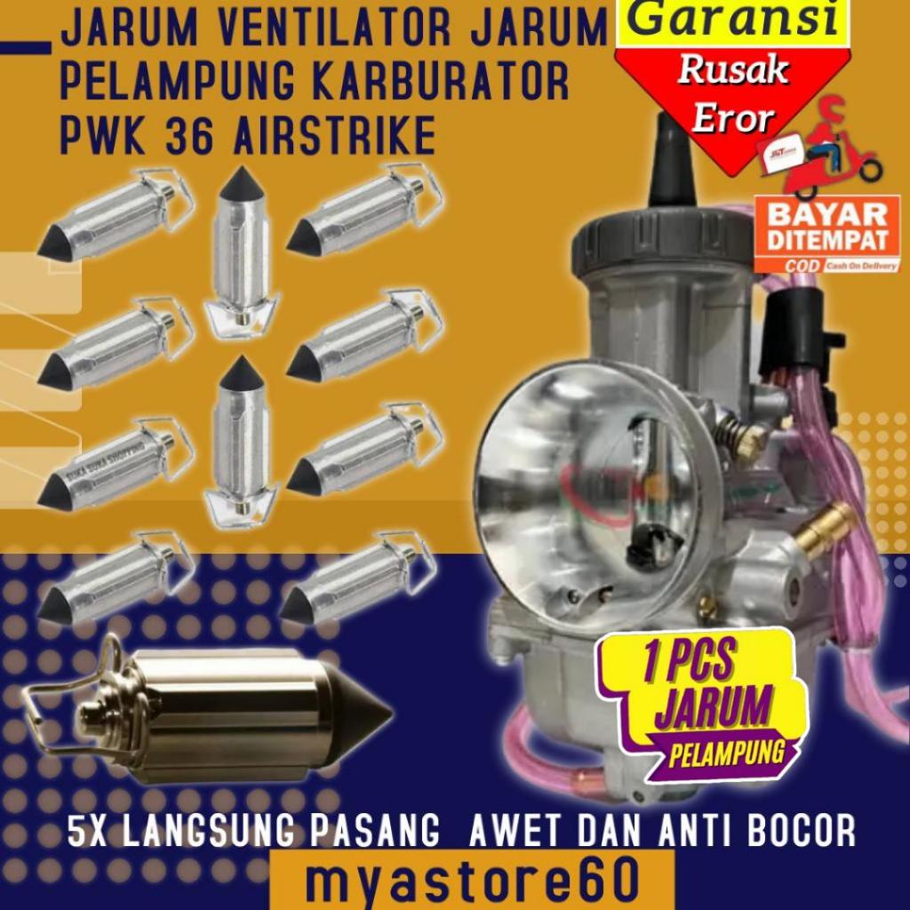 Jarum Ventilator Pelampung Jarum Apung Pelampung Ventilator Karbu Karburator Keihin  PWK 36 AirStrik