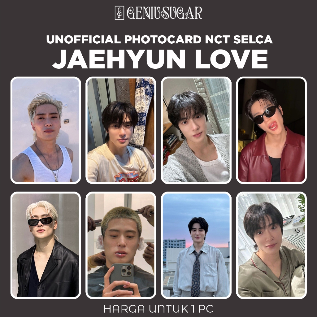 [NCT] SELCA JAEHYUN LOVE UNOFFICIAL PHOTOCARD