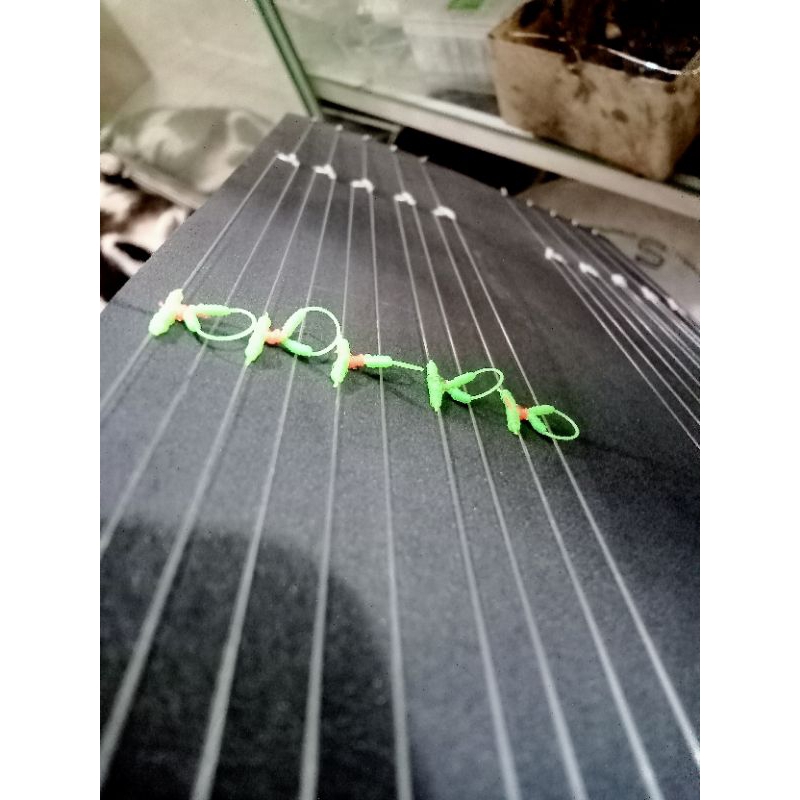 5 SET CABANG 2 RANGKAIAN KAIL KENCEH IKAN MAS CABANG 2