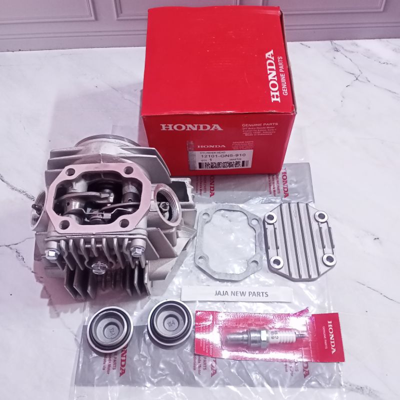 Blok Head Cylinder Head komplit Plus Busi Honda Grand Supra x lama Astrea win prima