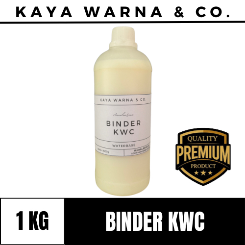 

Binder KWC / Medium Tinta Sablon Waterbase Ink KAYA WARNA & CO. (1kg)