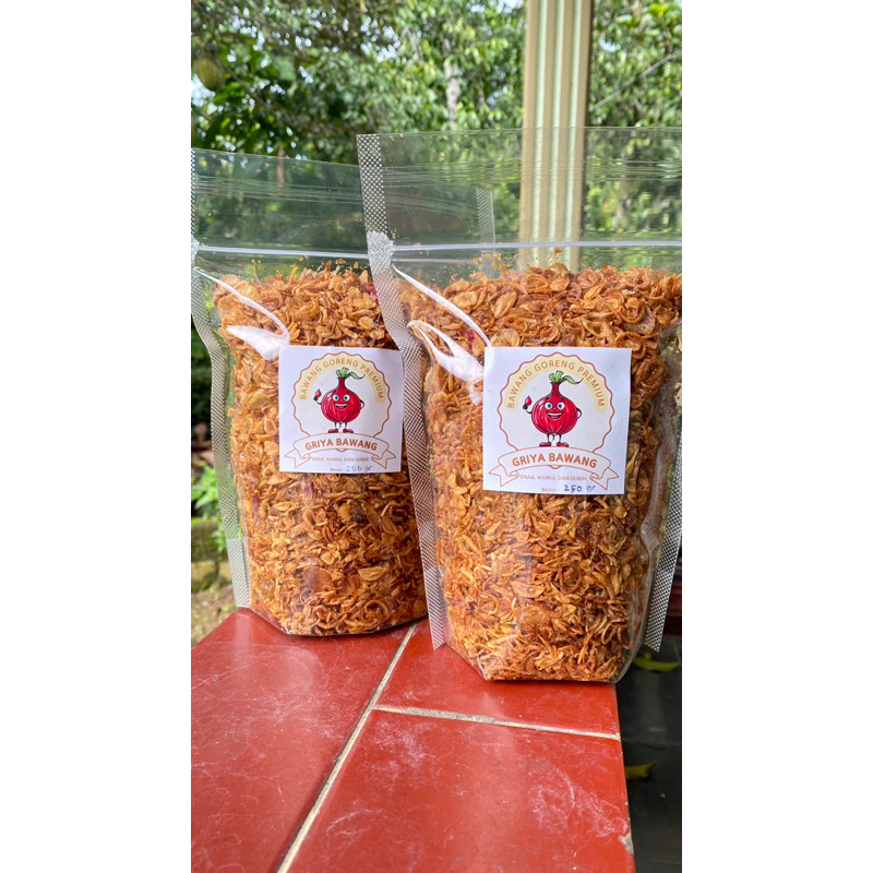 

Bawang Goreng Premium 250gr ori tanpa campuran