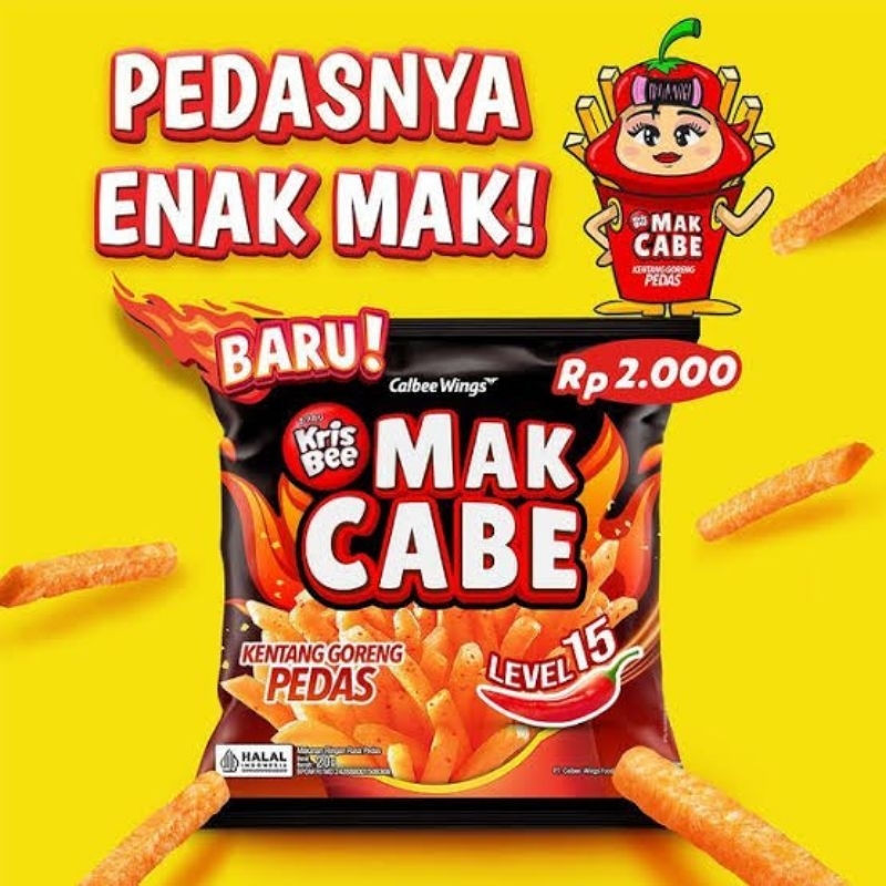 

SNACK CAMILAN KRIS BEE MAKCABE NETTO 10 PCS X 20 GR