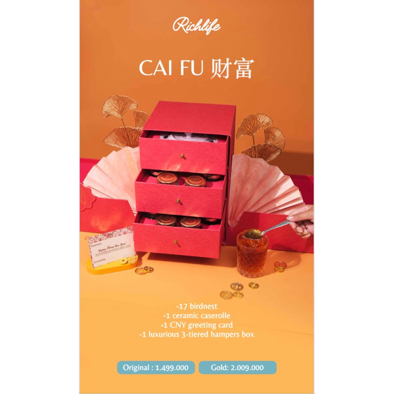 

LUXURIOUS CHRISTMAS BIRDNEST HAMPERS-HAMPERS NATAL MEWAH MINUMAN SARANG BURUNG WALET-GRACE