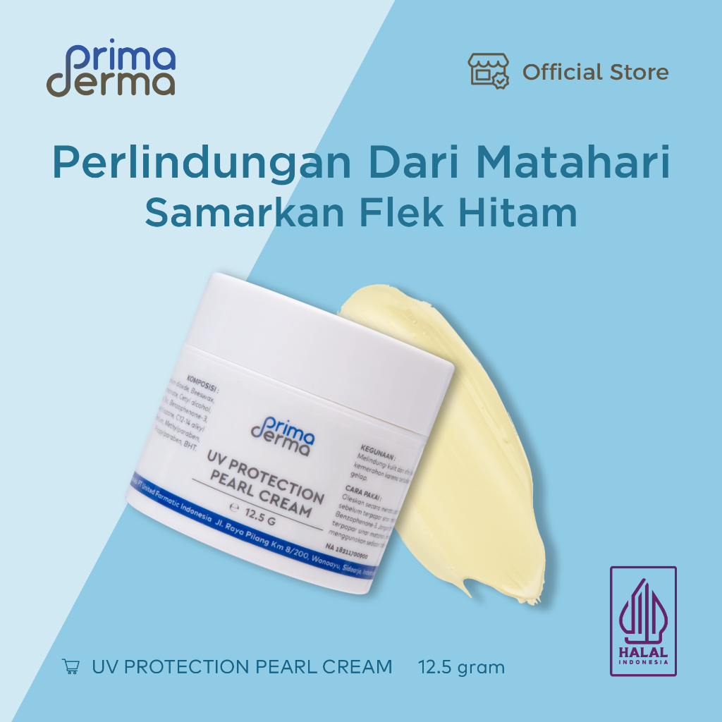 PRIMADERMA UV Protection Pearl Cream 12.5 gr