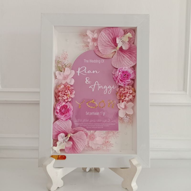 MAHAR PERNIKAHAN | CUSTOM MAHAR PERNIKAHAN 3D | MAHAR AKRILIK RUSTIC | MAHAR PERNIKAHAN MURAH | BING